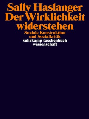 cover image of Der Wirklichkeit widerstehen